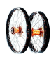 PAIRE DE ROUES CROSS/ENDURO KITE ELITE/EXCEL KTM SX SXF EXC EXCF