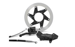 KIT FREINAGE SUPERMOTARD BERINGER TOP RACE 6 PISTONS AXIAL HUSQVARNA 125-501 FE TE FC TC 2013-2024