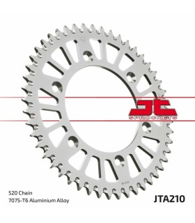 COURONNE JT SPROCKETS ALUMINIUM ULTRALIGHT 42 DENTS NOIR BETA 480 RR 2020-2024