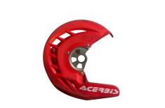 Protection de disque avant acerbis x-brake rouge