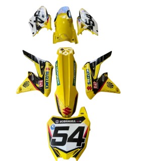 KIT PLASTIQUE SUZUKI 250 RMZ 2010-2017