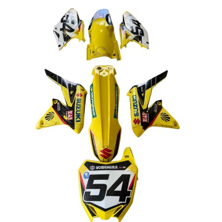 KIT PLASTIQUE SUZUKI 250 RMZ 2010-2017